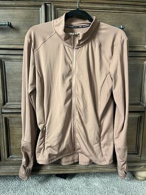 H&M Women's Brown Zip Up Jacket